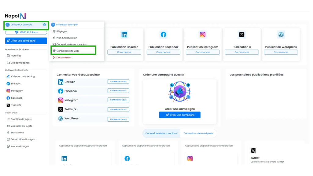 connexion site wordpress 1