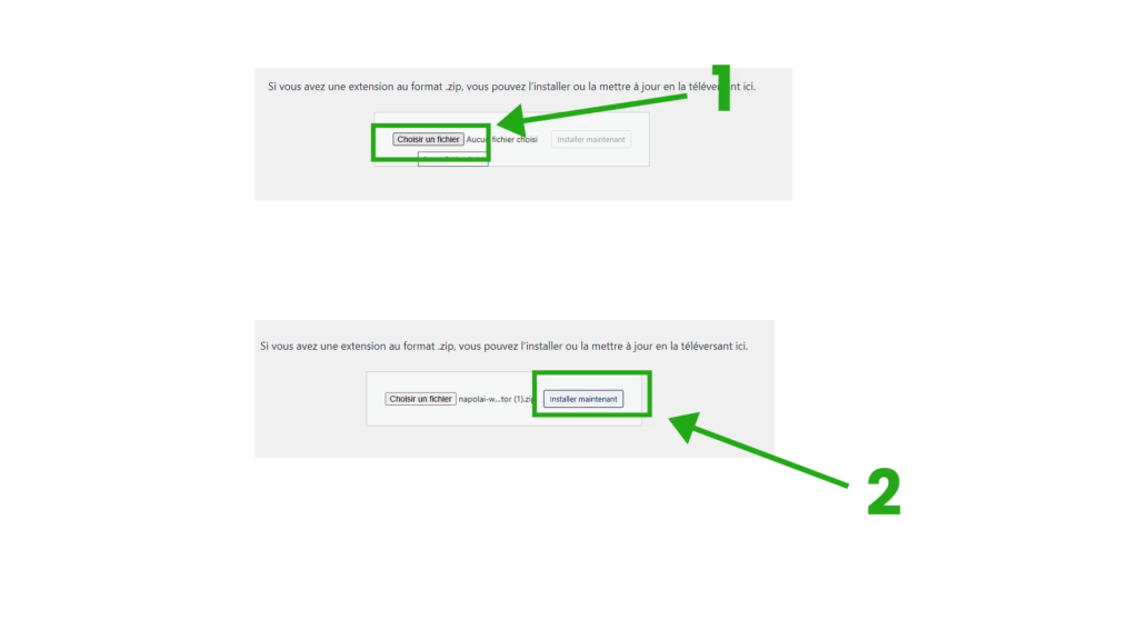 connexion site wordpress 5 site exemple