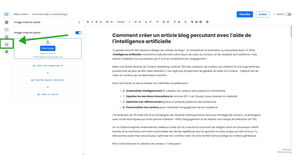 editeur article 5