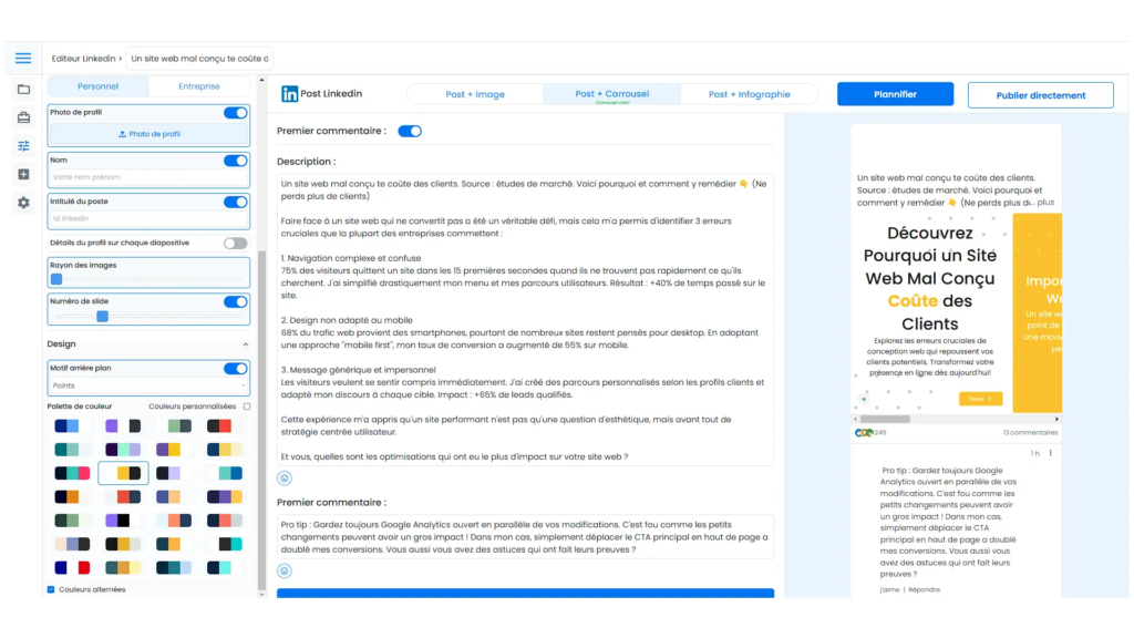 editeur linkedin