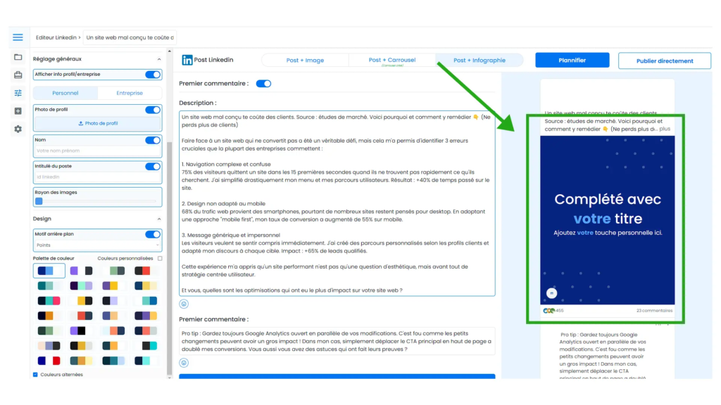 editeur linkedin 15