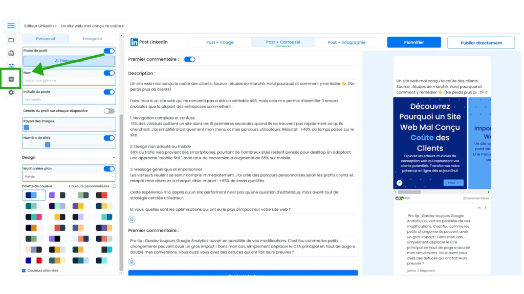 editeur linkedin 5