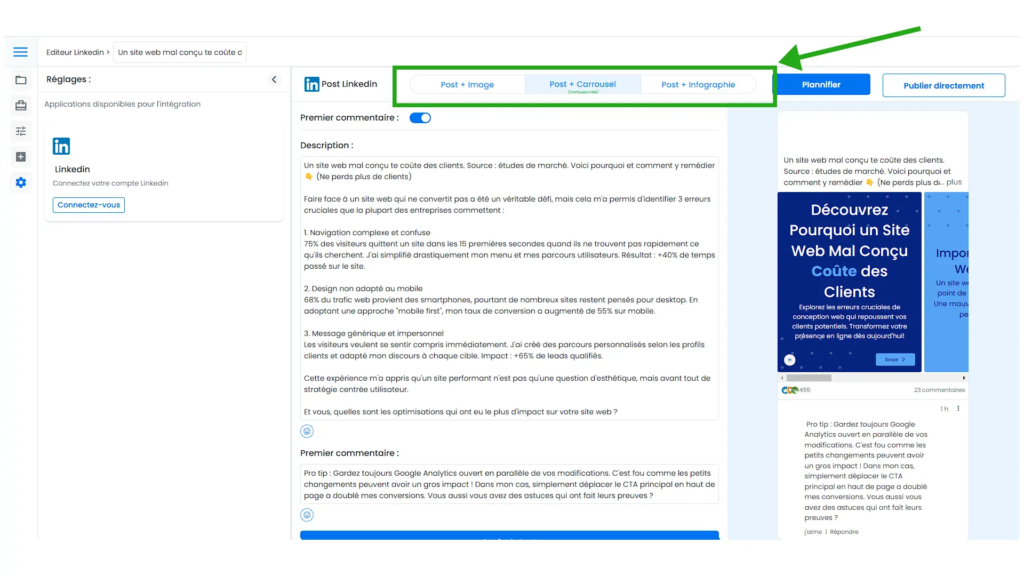 editeur linkedin 9